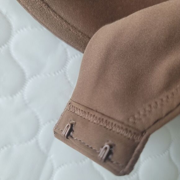 Skims Fits Everybody T-shirt Bra Brown Size 38DD Jasper Underwire - Picture 6 of 11